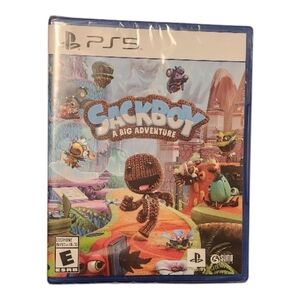 Sackboy: A Big Adventure for PS5 - Blue Case Brand New Sealed